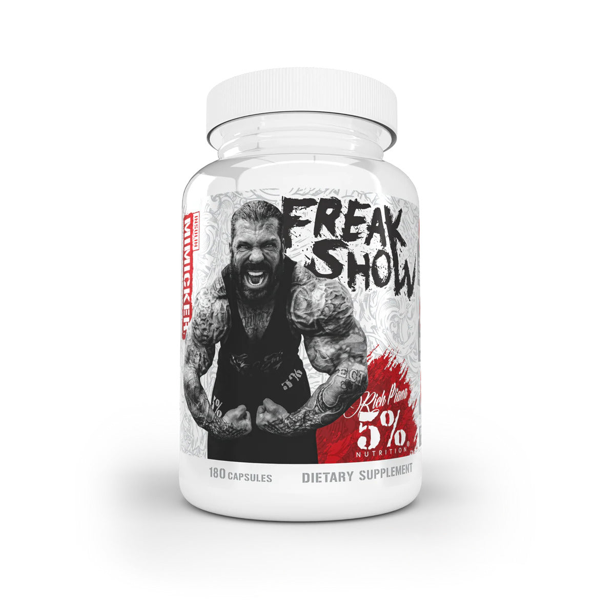 5% Nutrition Freak Show — leģendārā sērija — 180 kapsulas