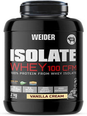 Weider Isolate Whey 100 CFM, Vaniļas krēms - 2000g