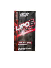 Nutrex Lipo-6 Black Ultra Concentrate, īpaši spēcīgs – 60 melnās kapsulas