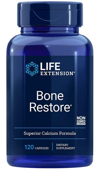 Life Extension Bone Restore 120 kaps. – 120 kapsulu