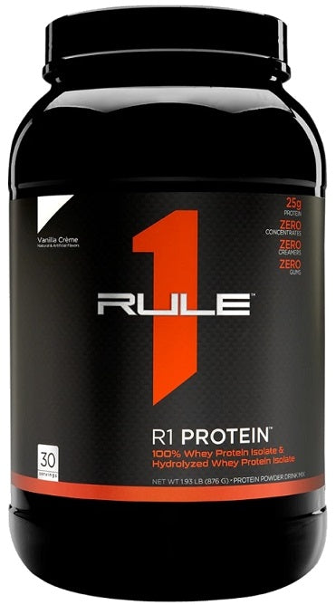 Rule One R1 proteīna šokolāde, vaniļas krēma garša – 900 g