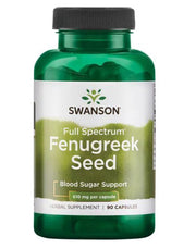 Swanson grieķu trigonella sēklas, 610 mg – 90 kapsulas