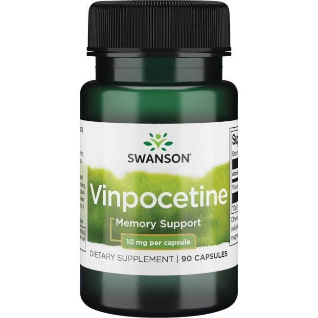 Swanson Vinpocetine, 10 mg – 90 kapsulas