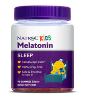 Natrol Kids melatonīns, ogu garša – 90 gumijas konfektes