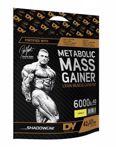 Dorian Yates Metabolic Mass Gainer, vaniļa - 6000 g