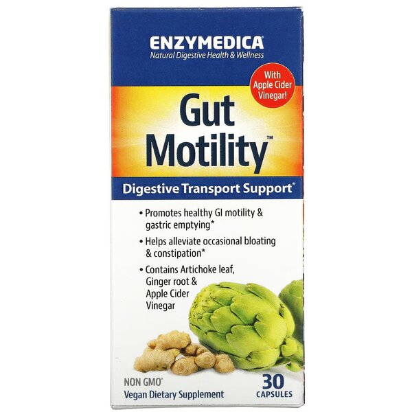Enzymedica zarnu motorika - 30 kapsulas