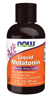 Produkto nuotrauka: NOW Foods Liquid Melatonin - 59 ml.