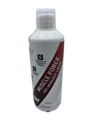 Dorian Yates Muscle Force šķidrais pirms-treniņa līdzeklis ar persiku garšu – 500 ml.
