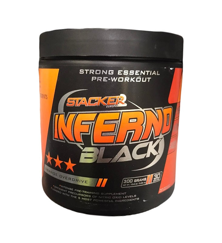 Stacker2 Europe Inferno Black, Orange Overdrive – 300 g