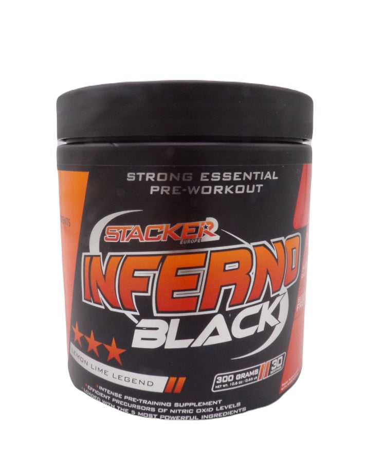 Stacker2 Europe Inferno Black, citronu un laima garša – 300 g