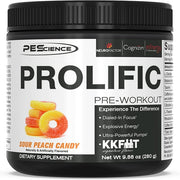 PEScience produktīvas, skābu persiku garšas konfektes - 280 g