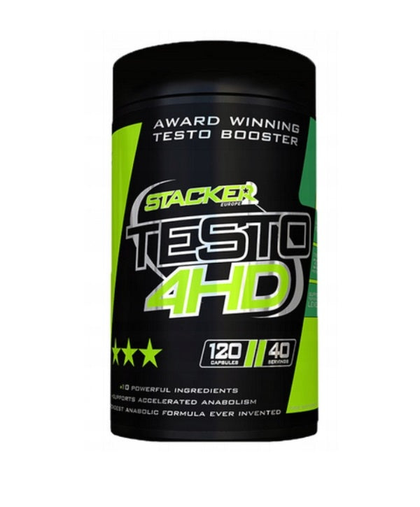 Stacker2 Europe Testo 4HD – 120 kapsulas