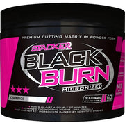 Stacker2 Europe Black Burn mikronizēts, apelsīnu garša – 300 g