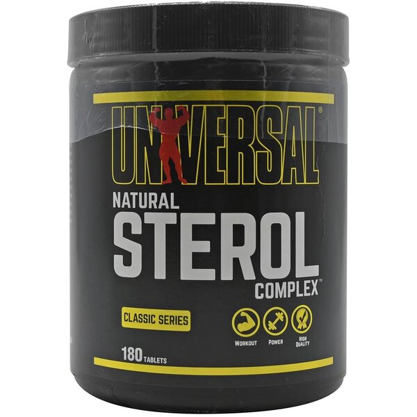 Universal Nutrition dabīgais sterīnu komplekss – 180 tabletes
