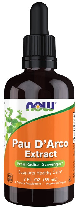 NOW Foods Pau D'Arco ekstrakts – 59 ml.