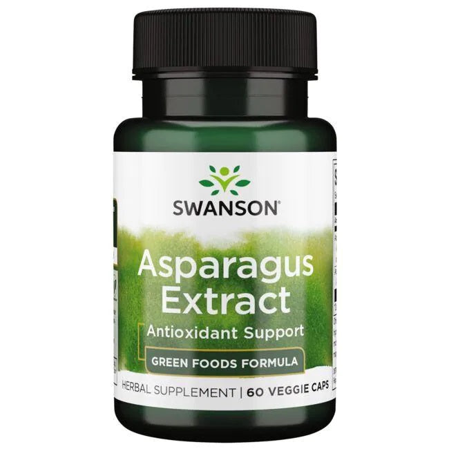 Swanson sparģeļu ekstrakts – 60 kapsulas
