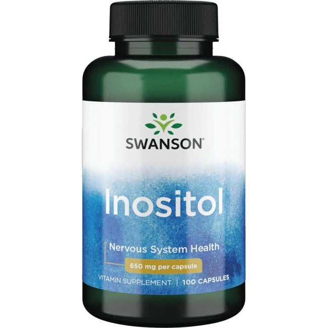Swanson inozīts, 650 mg – 100 kapsulas