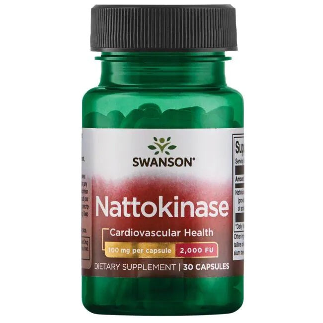 Swanson nattokināze, 100 mg – 30 kapsulas