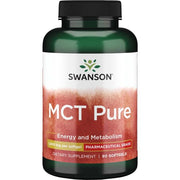 Swanson MCT Pure, 1000 mg – 90 kapsulas