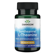 Swanson Suntheanine L-teanīns, 100 mg – 60 kapsulas