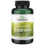 Swanson pilna spektra guaranas pulveris, 500 mg – 100 kapsulas