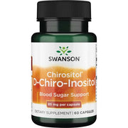 Swanson D - chiroinozitols, 85 mg – 60 kapsulas