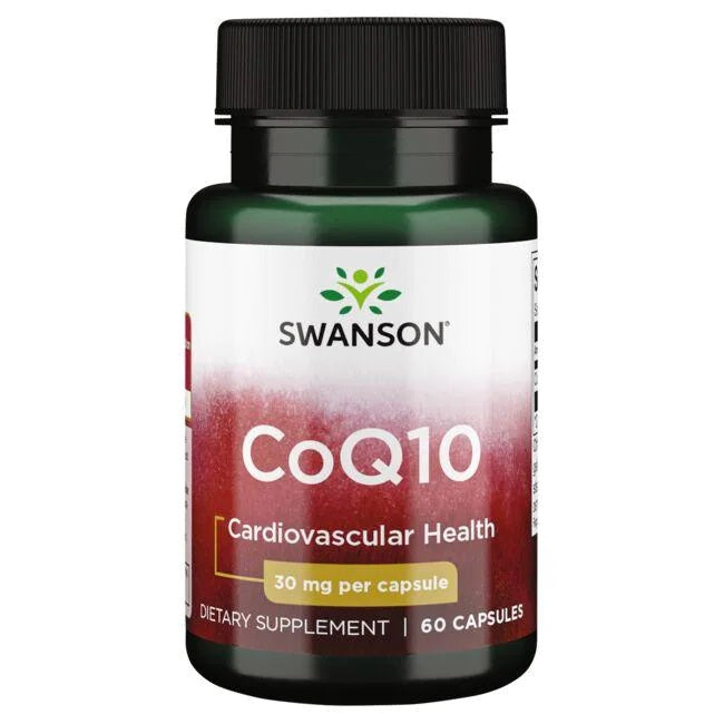 Swanson CoQ10, 30 mg – 60 kapsulas