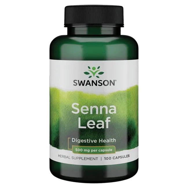 Swanson sennas lapu ekstrakts, 500 mg – 100 kapsulas