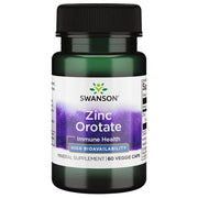 Swanson cinka orotāts – 60 kapsulas