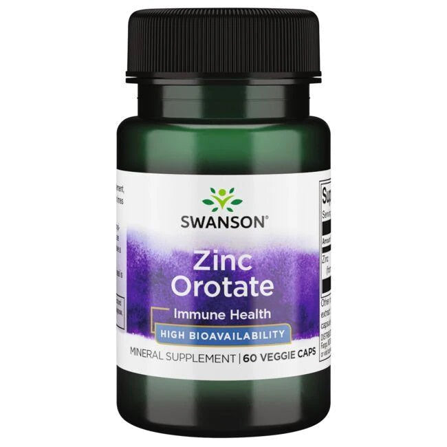 Swanson cinka orotāts – 60 kapsulas