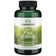 Swanson Full Spectrum Pau d'Arco, 500 mg – 100 kapsulas