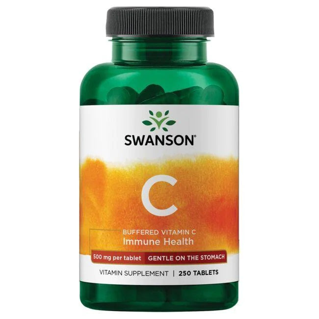 Swanson Buffered Vitamin C, 500 mg – 250 tabletes
