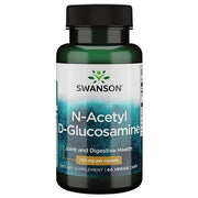 Swanson N-acetil-D-glikozamīns, 750 mg – 60 kapsulas