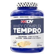 Dorian Yates sūkalu komplekss Tempro, vaniļas garša - 2270 g