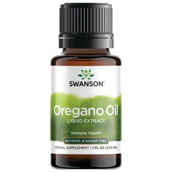 Swanson oregano eļļas šķidrais ekstrakts – 29 ml.