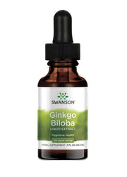Swanson Ginksas šķidrais ekstrakts, 250 mg – 29,6 ml.
