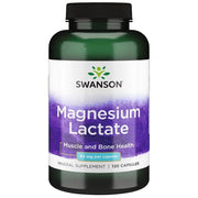 Swanson magnija laktāts, 84 mg – 120 kapsulas