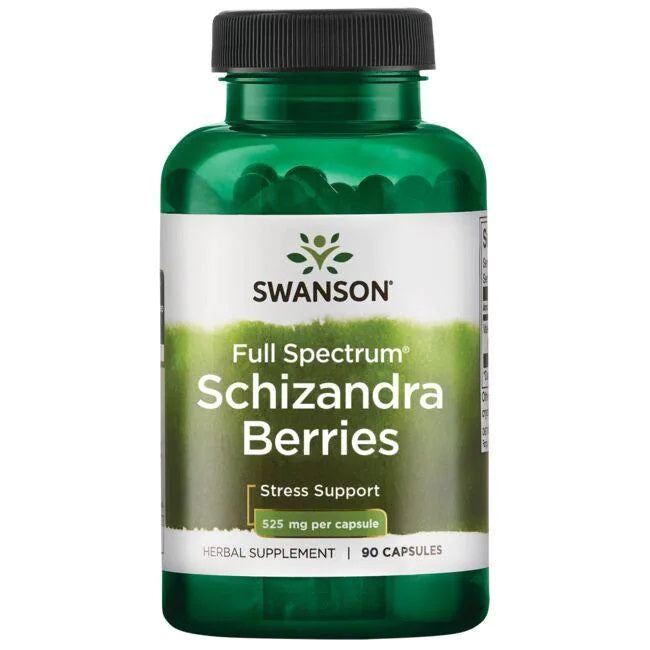 Swanson plaša spektra šizandras ogas, 525 mg – 90 kapsulas