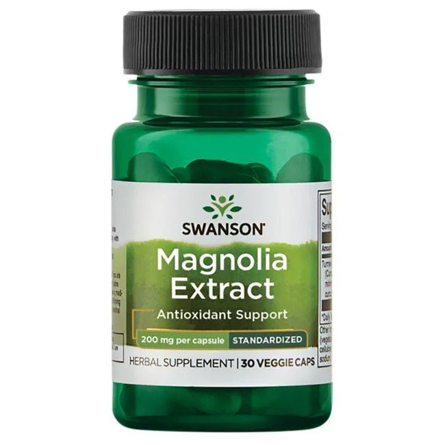 Swanson magnoliju ekstrakts, 200 mg – 30 kapsulas