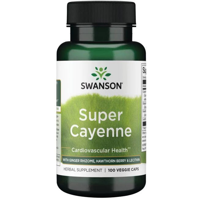 Swanson Super Cayenne – 100 kapsulas