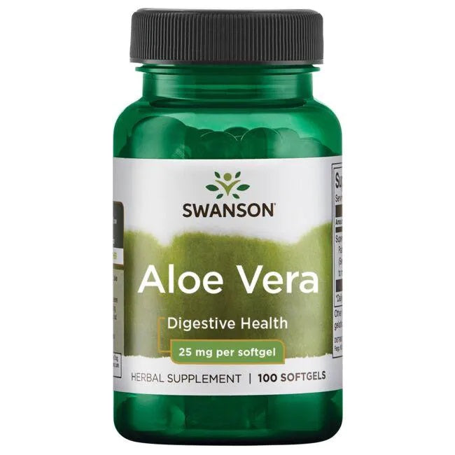 Swanson alvejas kapsulas, 25 mg – 100 kapsulas