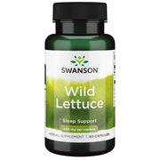 Swanson savvaļas salātu garšas dzēriens, 450 mg – 60 kapsulas