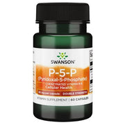 Swanson P-5-P (piridoksāla-5-fosfāts) koenzimēts B6 vitamīns, 40 mg – 60 kapsulas