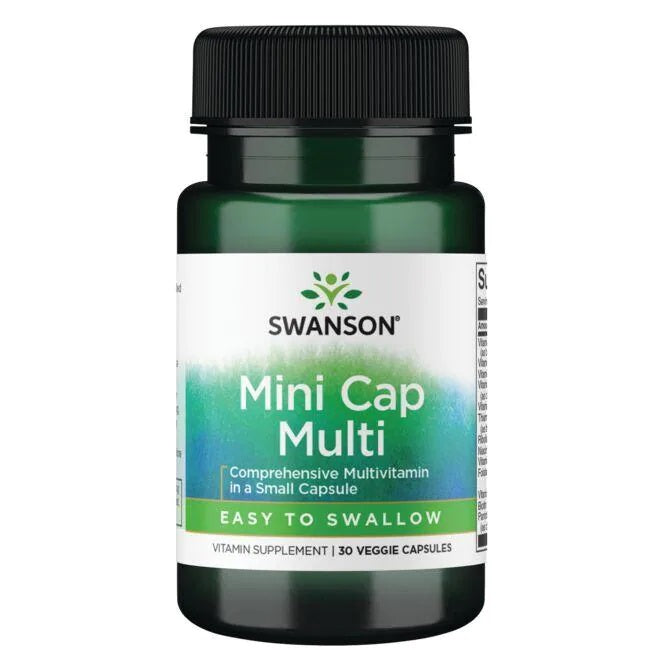 Swanson Mini Cap Multi – 30 kapsulas