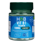 Holland & Barrett B1 vitamīns, 100 mg – 120 tabletes