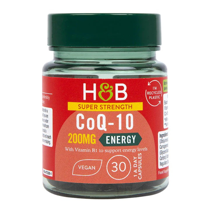 Holland & Barrett īpaši stiprs koenzīms Q - 10, 200 mg – 30 kapsulas