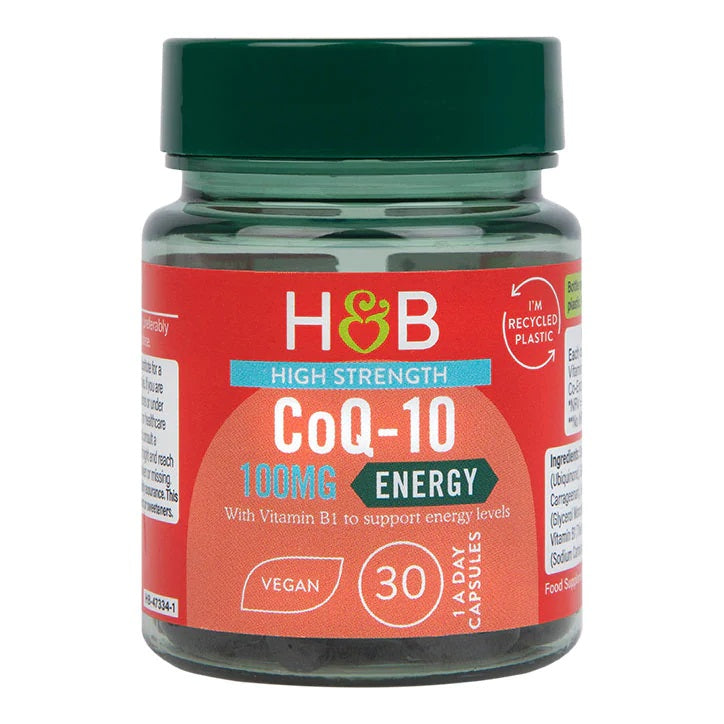 Holland & Barrett augstas stiprības koferments Q - 10, 100 mg – 30 kapsulas
