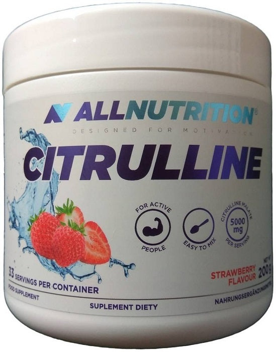 Allnutrition citrulīns, zemeņu garša – 200 g