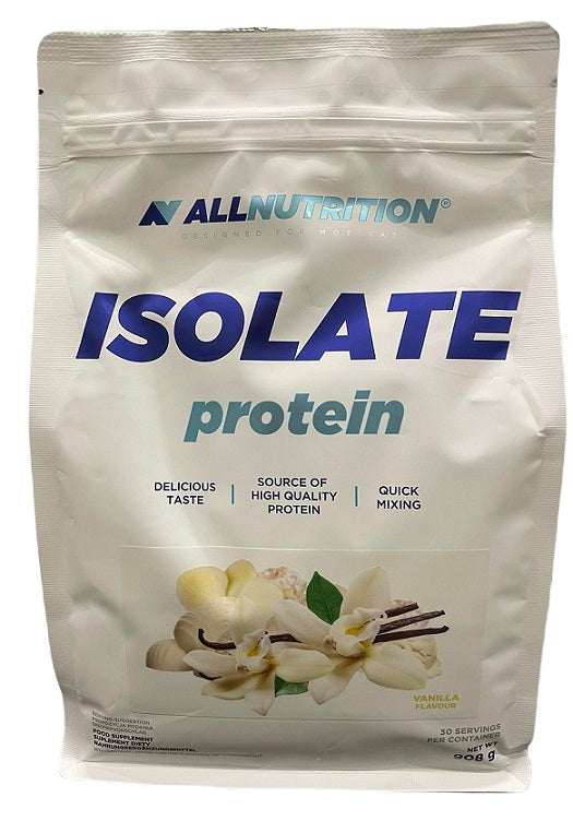 Allnutrition izolāta proteīns, vaniļas garša – 908 g