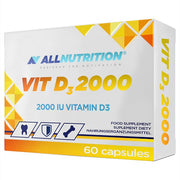 Allnutrition Vit D3 2000, 2000 SV – 60 kaps.
